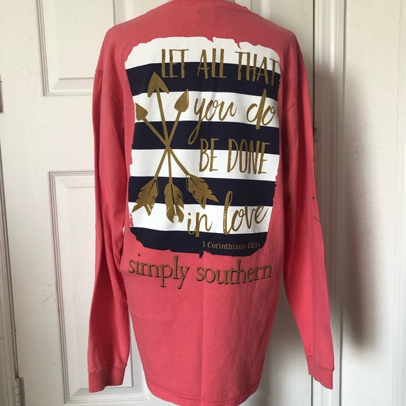 Simply Southern Long Sleeve Tee - Picture 1 of 6